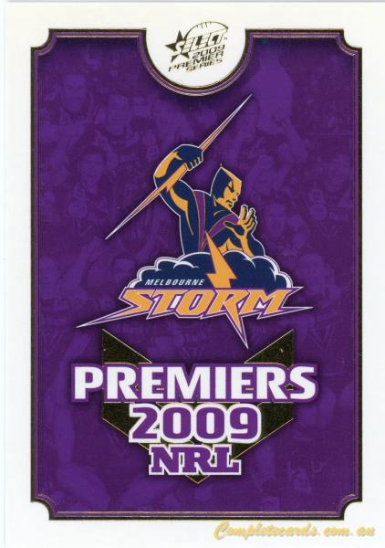 2009 Premiers Collection - Premiers Set