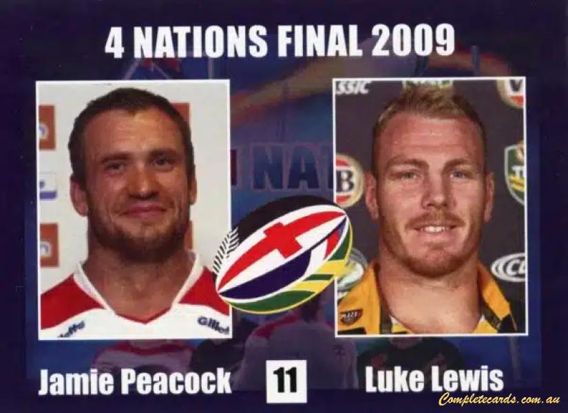 2009 RL Cardz - Four Nations Final