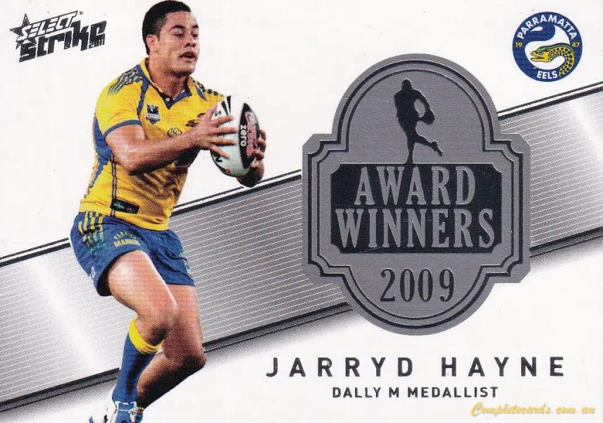 2011 NRL Strike - Award Winners