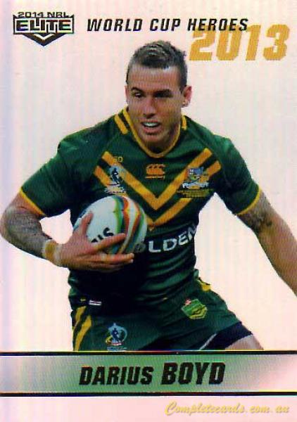 2014 NRL Elite - 2013 World Cup Heroes Parallels