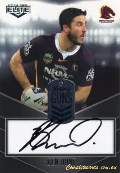 2014 NRL Elite - Young Guns Signatures