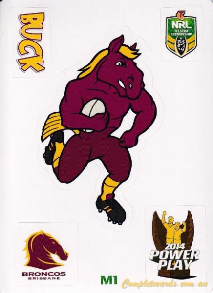 2014 NRL Power Play - Team Mascots