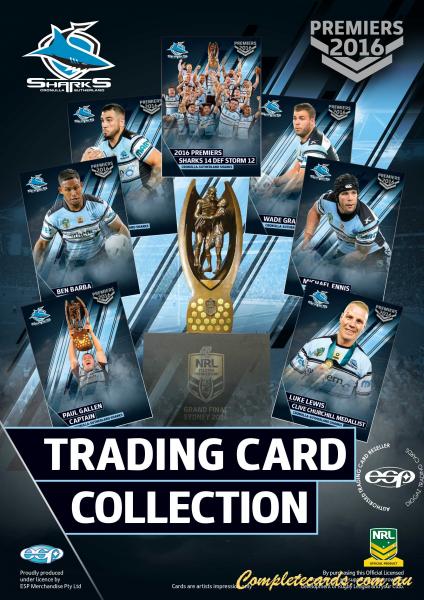 2016 Premiers Collection - Unsigned Set