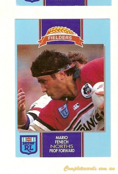 1993 Fielders Rugby