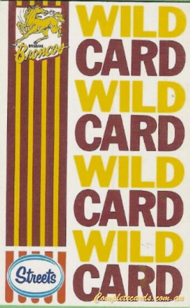 1990 Streets - Brisbane Broncos