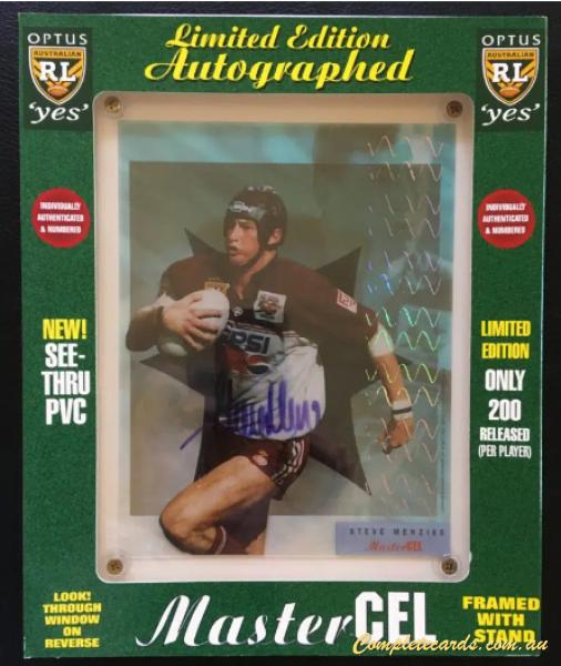 1996 Dynamic ARL Signature Gold - Master Cel Signature