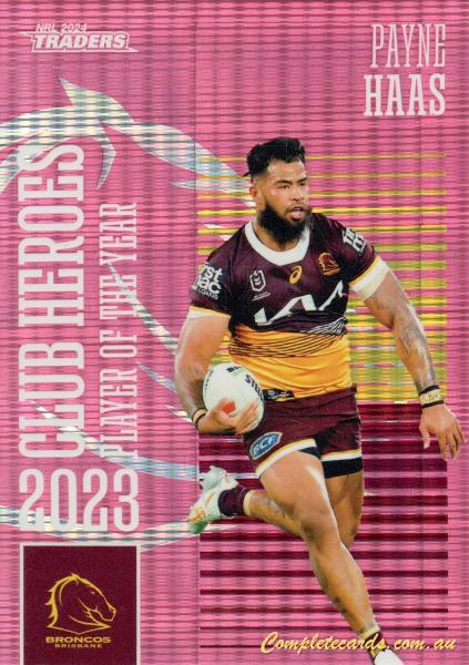 2024 NRL Traders Titanium - Club Heroes Pink