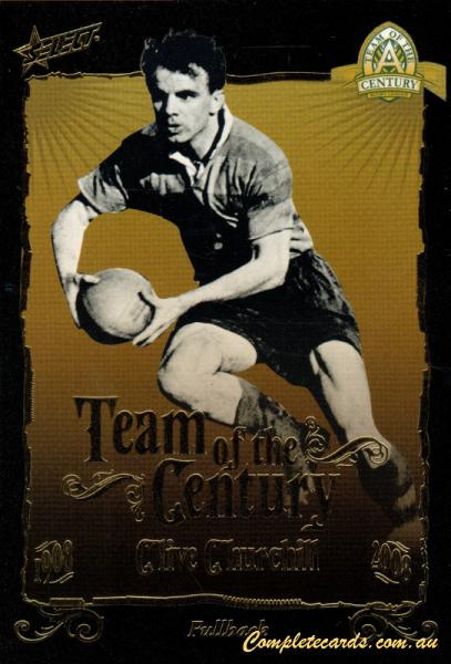 2008 NRL Centenary - Oversized Master Set - Team Of The Century