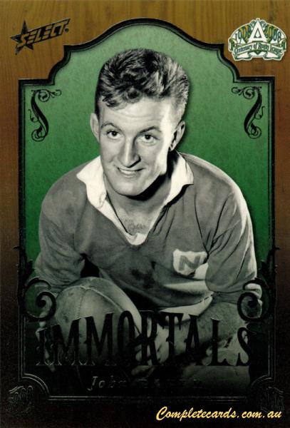 2008 NRL Centenary - Oversized Master Set - Immortals