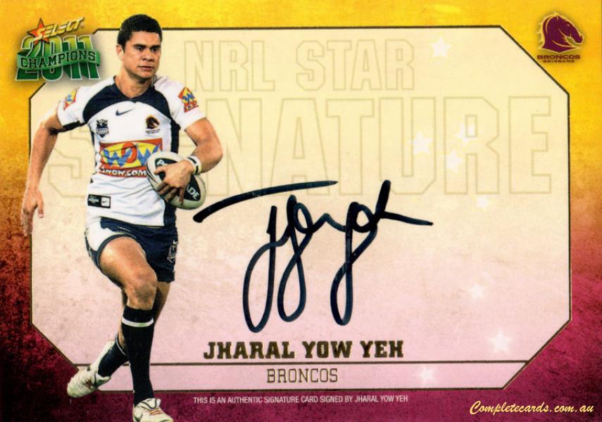 2011 NRL Champions - Star Signature