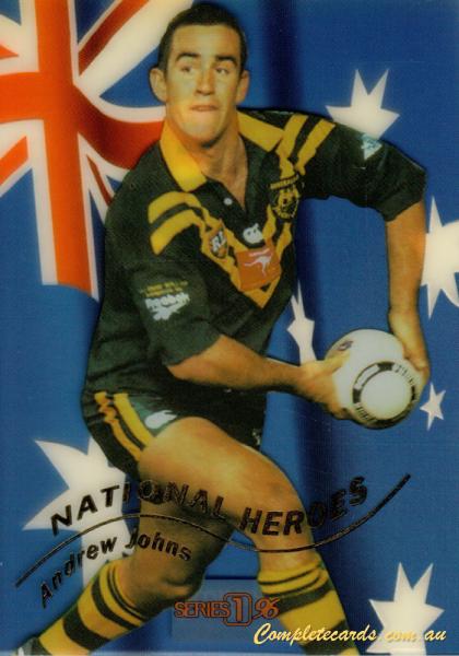 1996 Dynamic ARL Series 1 - National Heroes Signatures