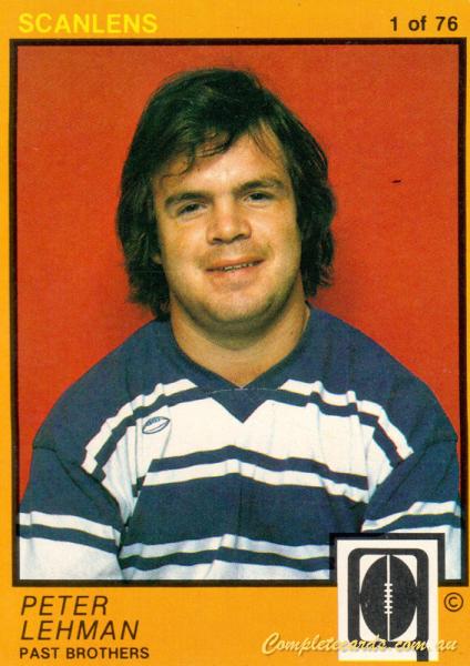 1982 Scanlens - Queensland League Football