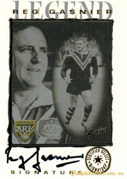 2000 Select - NRL Legend Signature Card