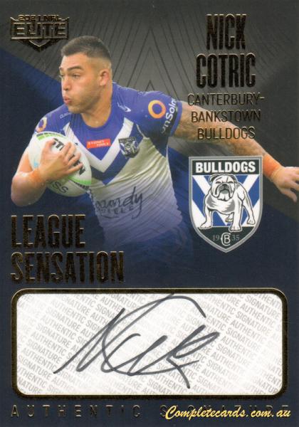 2021 NRL Elite - League Sensations Signatures Team