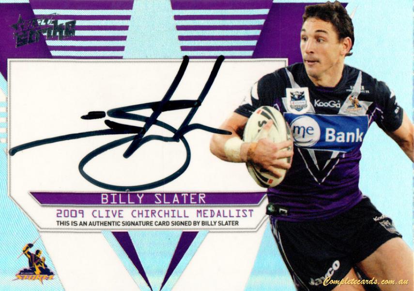 2011 NRL Strike - Medallist Signature Redemptions