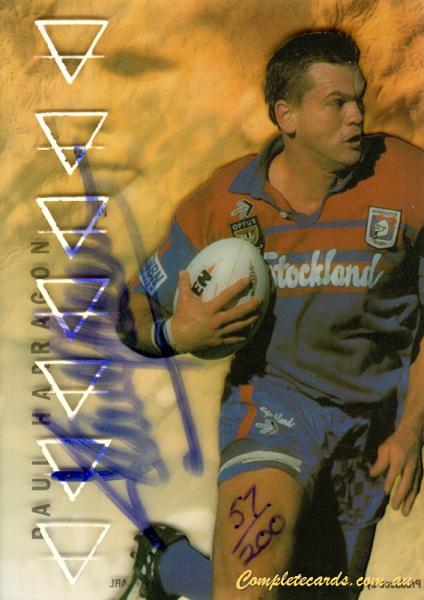 1996 Dynamic ARL Signature Gold - Acetate Cel Signatures