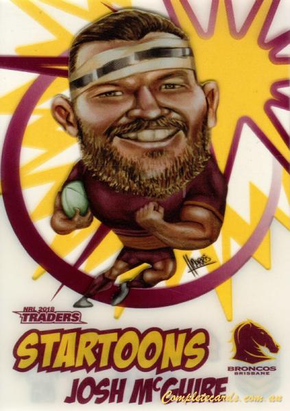 2018 NRL Traders - Startoons