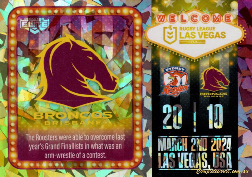 2024 NRL Elite US Edition - Case Cards