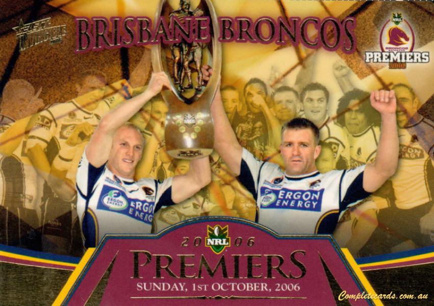 Darren Lockyer & Shane Webcke