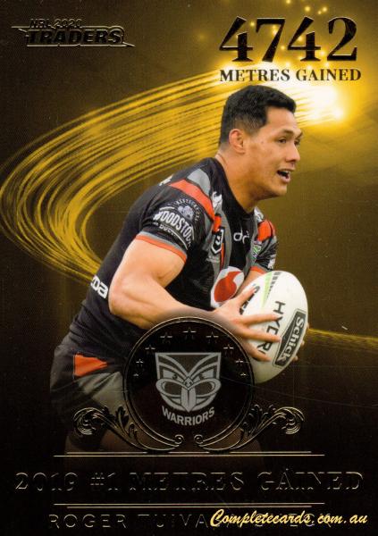 2020 NRL Traders - League Leaders Gold