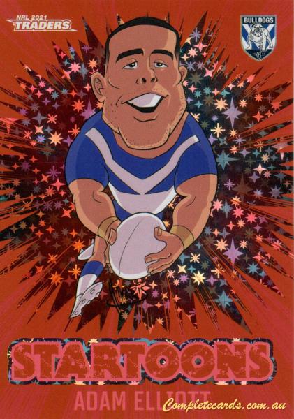 2021 NRL Traders - Startoons Red