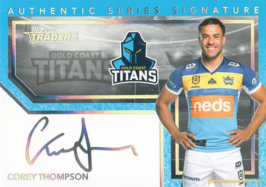 2022 NRL Traders - Authentic Signatures