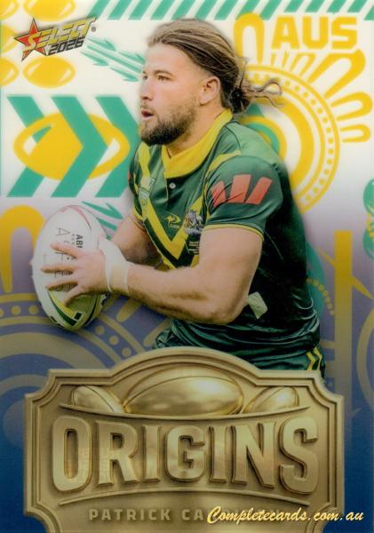 2026 NRL Select Rugby League World Cup - Origins