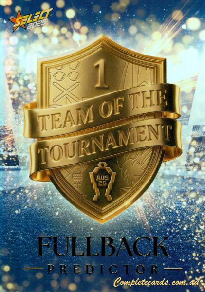 2026 NRL Select Rugby League World Cup - Team of the Tournament Predictor