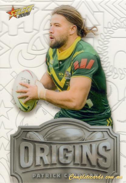 2026 NRL Select Rugby League World Cup - Origins Silver Acetate