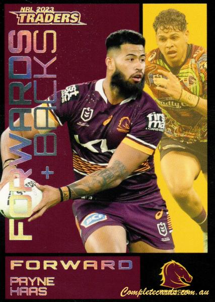 2023 NRL Titanium - Forwards and Backs