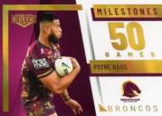 2022 NRL Elite - Case Card - Milestones