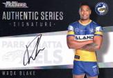 2021 NRL Traders - Authentic Series Signatures Black