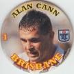 1994 Rugby League POGS (Coca Cola) - QLD Edition