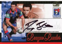 2005 Select Power - League Leader Signature