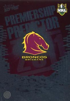 2011 NRL Strike - Premiership Predictors 2011