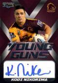 2015 NRL Elite - 2015 Young Guns Signatures