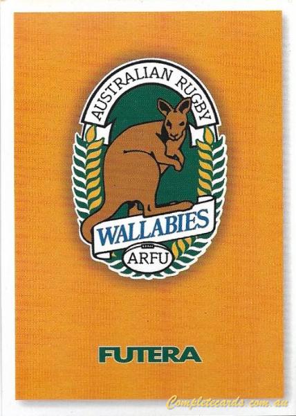 1995 Futera Rugby Union - Base