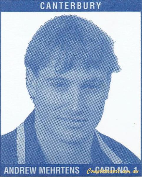 1996 Meadow Fresh Milk - Rugby Union Meadow Fresh Profiles