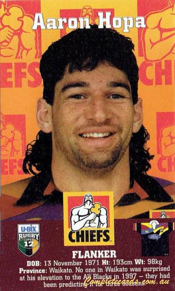 1998 Caltex - Super 12 Stickers
