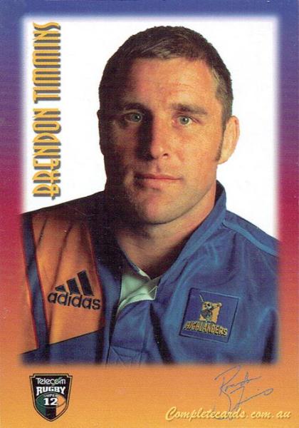 2000 Otago Rugby Football Union - FordMore FM Highlanders