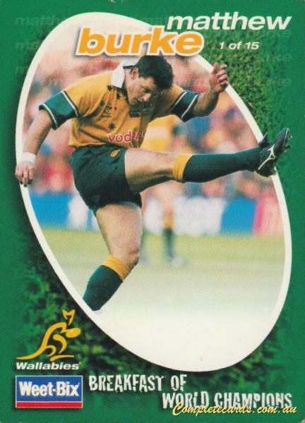 2001 Weet Bix - Breakfast of World Champions