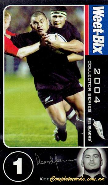 2004 Weet Bix - All Blacks Collector Series
