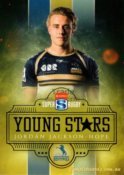 2017 Tap 'N' Play Rugby Trading Cards - Young Stars
