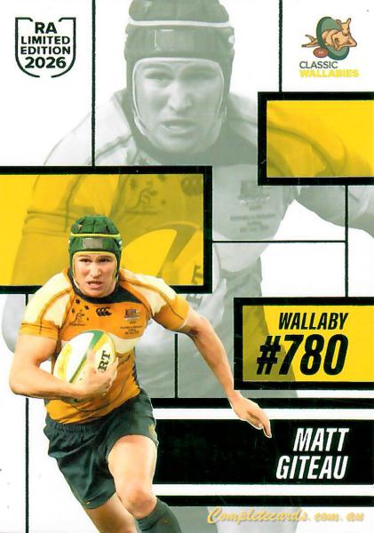 2026 Rugby Australia - Classics Green