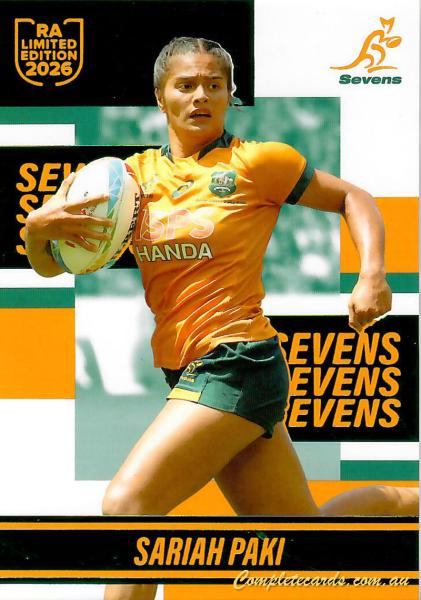 2026 Rugby Australia - Sevens Green
