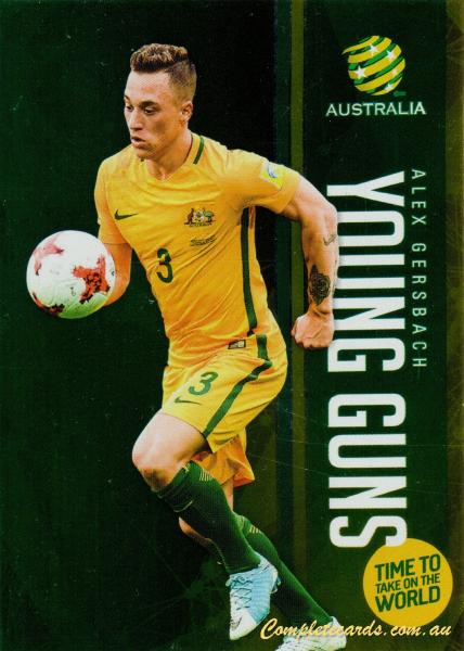 2017-18 Tap 'N' Play Football Australia - Young Guns