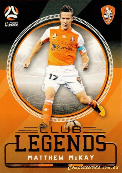 2017-18 Tap 'N' Play Football Australia - Club Legends
