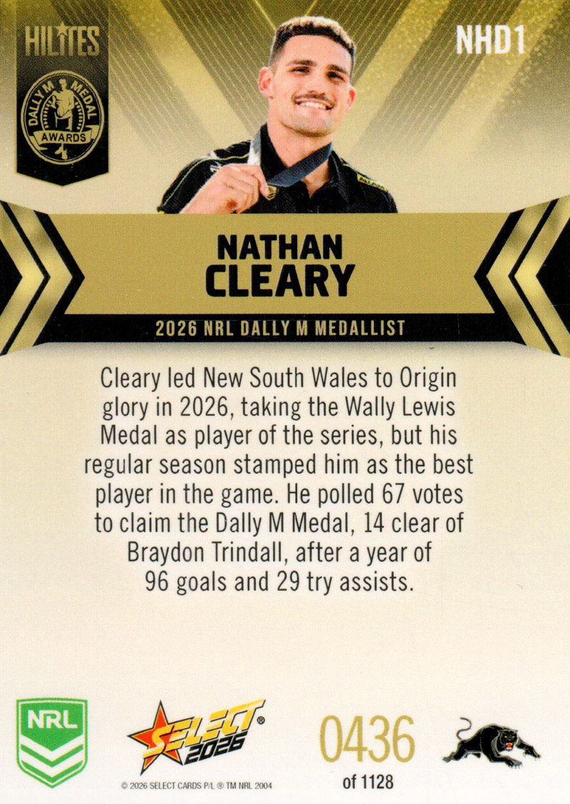 Nathan Cleary back