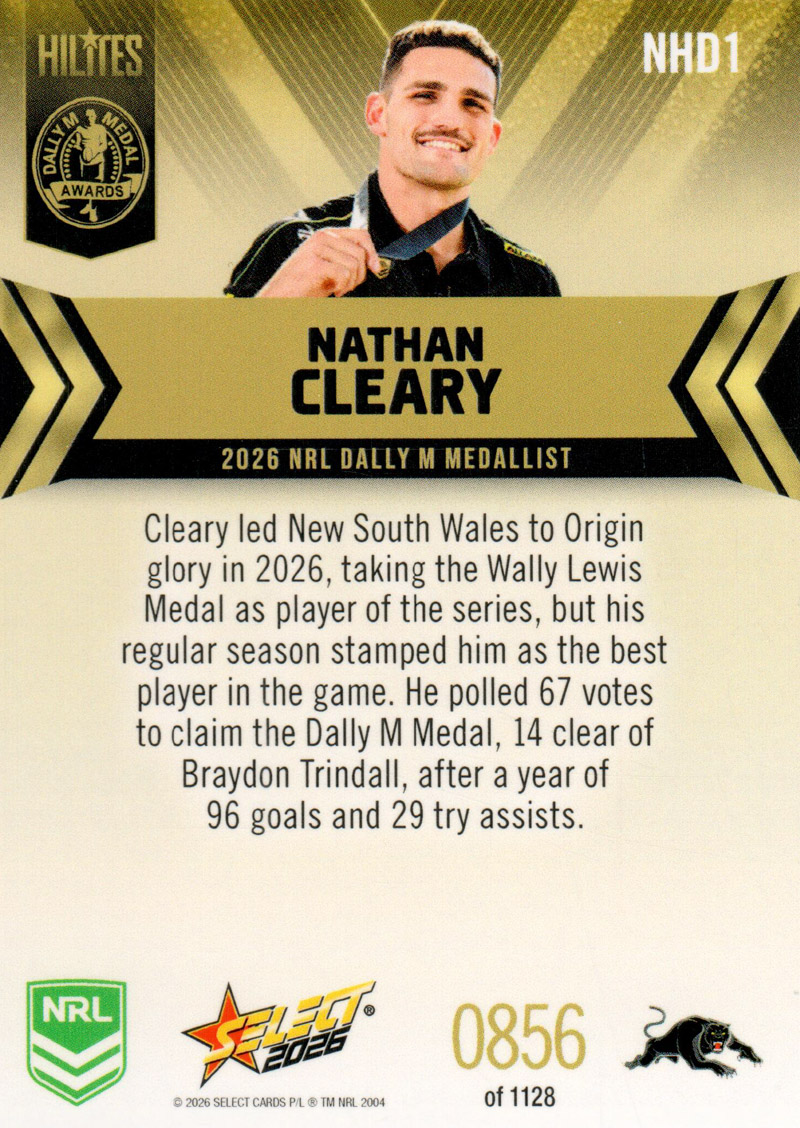 Nathan Cleary back