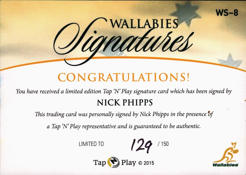 Nick Phipps back